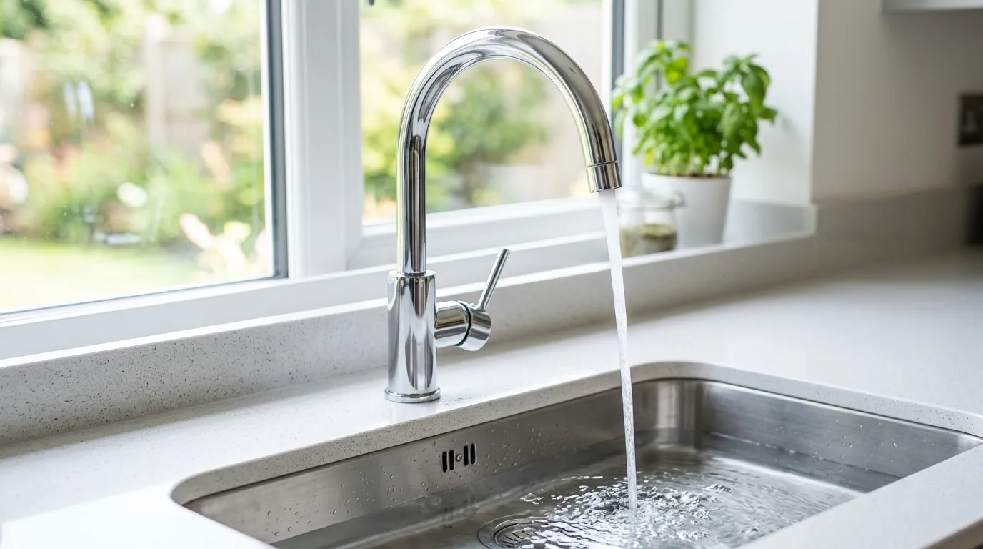 Local Plumbing Master Pros same day plumber fixing a faucet in Ebony, VA